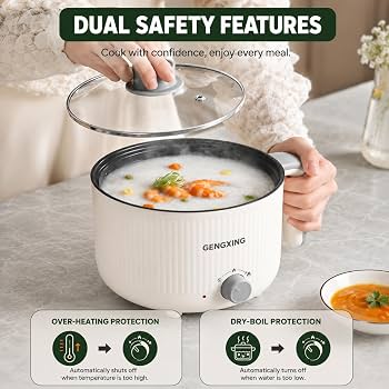 1.2L Multi-Function Electric Kettle & Cooking Pot